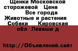 Щенки Московской сторожевой › Цена ­ 35 000 - Все города Животные и растения » Собаки   . Кировская обл.,Леваши д.